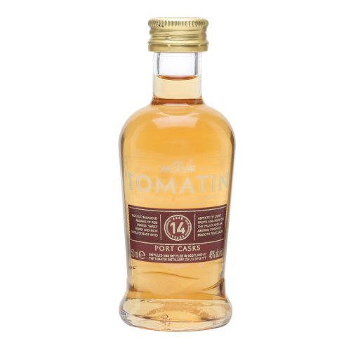 Tomatin 14 yo Single Malt Scotch Miniature 5cl Bottle